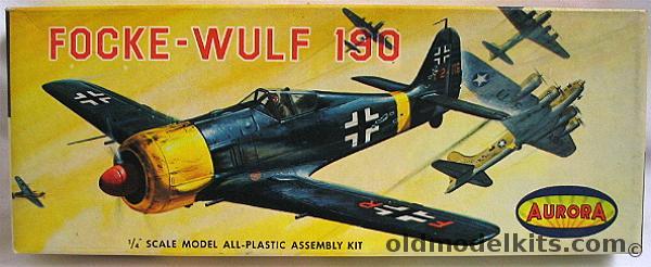 Aurora 1/47 Focke-Wulf FW-190, 30-79 plastic model kit